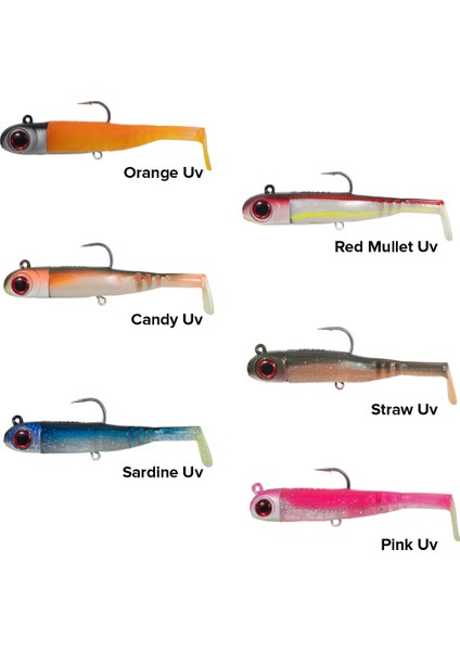 Lily Shad Combo 14 cm 150 gr Silikon Yem