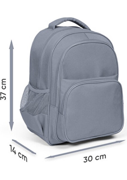 Yaygan Kids Mor Açık Pembe Unicorn Temalı Üç Bölmeli Okul Çantası Konforlu Tasarım