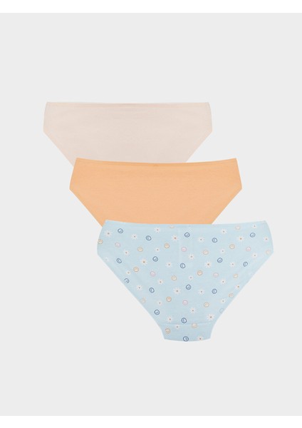 Yeni Sezon Baskılı Bikini Külot 3'lü fiyatları