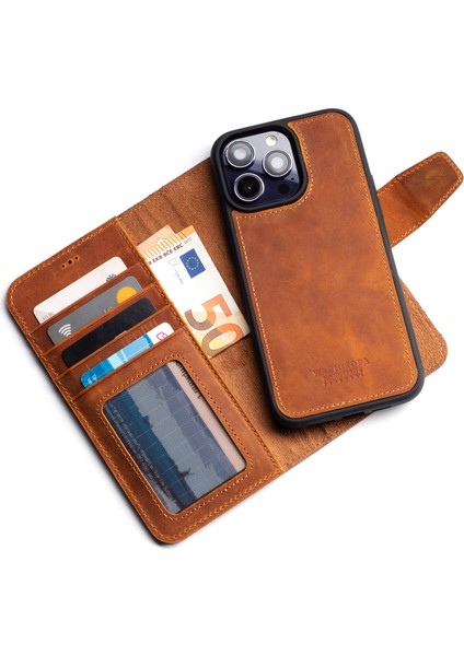 Magic Case iPhone 16 Camel Deri Telefon Kılıfı modelleri