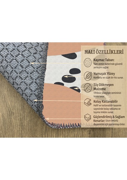 Sevimli Köpek Figürlü Çocuk Halısı, Renkli ve Eğlenceli Oyun Odası Halısı modelleri