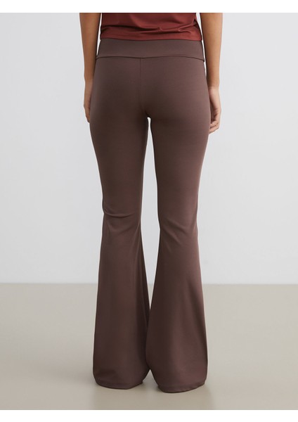 Yeni Sezon Yüksek Bel Ispanyol Paça Kadın Tayt Pantolon fırsatları