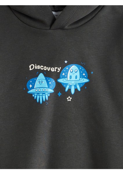 Yeni Sezon Kapüşonlu Baskılı Erkek Çocuk Sweatshirt fiyatları