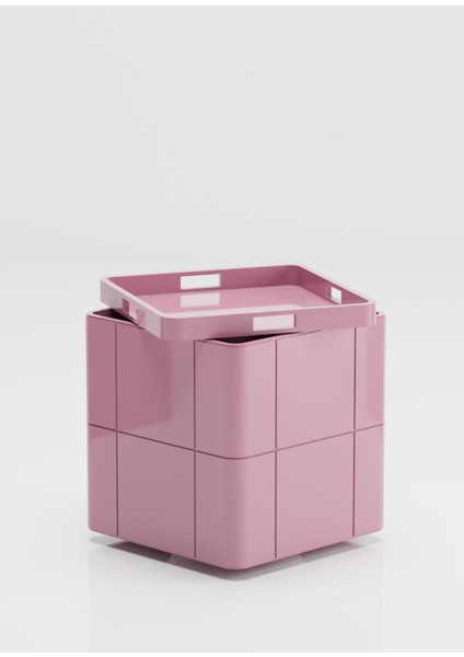 Bibi Çok Amaçlı Pembe Yan Sehpa modelleri