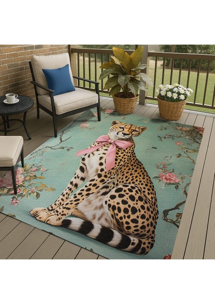 Oyun Odası İçin Hayvan Motifli Çocuk Halısı, Kaymaz ve Makinede Yıkanabilir fırsatları