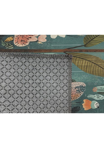 Çok Renkli ve Çok Desenli Çocuk Odası Halısı, Eğlenceli Oyun Odası Tasarımı