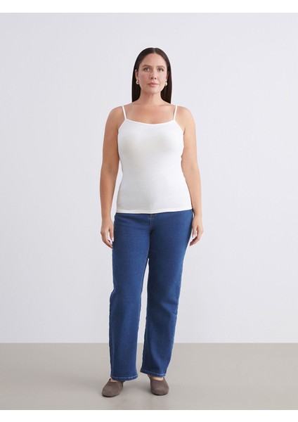 Yeni Sezon Büyük Beden U Yaka Kadın Atlet 2'li fiyatları