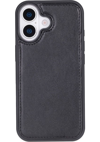 Apple iPhone 17 Pro Uyumlu Kişiselleştirilebilir Hakiki Deri Telefon Kılıfı