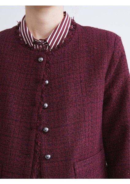 Yeni Sezon Bisiklet Yaka Kadın Ceket modelleri