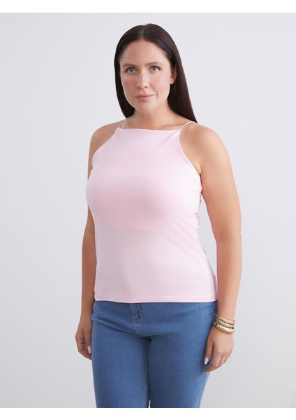 Yeni Sezon Büyük Beden Halter Yaka Kadın Atlet 2'li modelleri