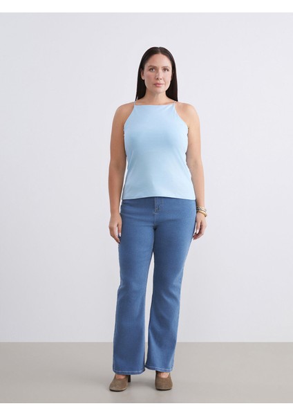 Yeni Sezon Büyük Beden Halter Yaka Kadın Atlet 2'li fırsatları