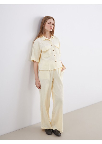 Yeni Sezon Dokulu Müslin Kadın Gömlek fiyatları