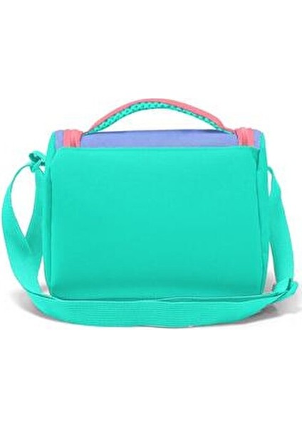 Derin Mavi Renkli 3'lü Okul Çanta Seti Ergonomik Tasarım 18 Litre Kapasite