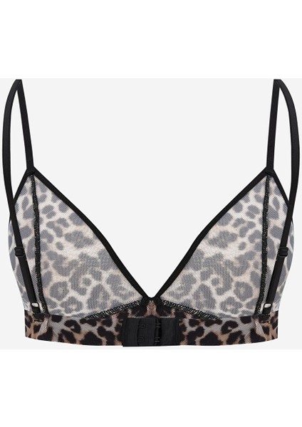 Yeni Sezon Balensiz Dolgusuz Leopar Desenli Bralet fiyatları
