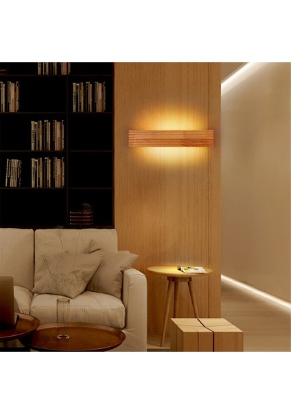 Masif Ahşap LED Lamba Banyo Ayna Dolabı Lambası Banyo Giyinme Masası Lambası Orijinal Ahşap Duvar Lambası (Yurt Dışından) fırsatları