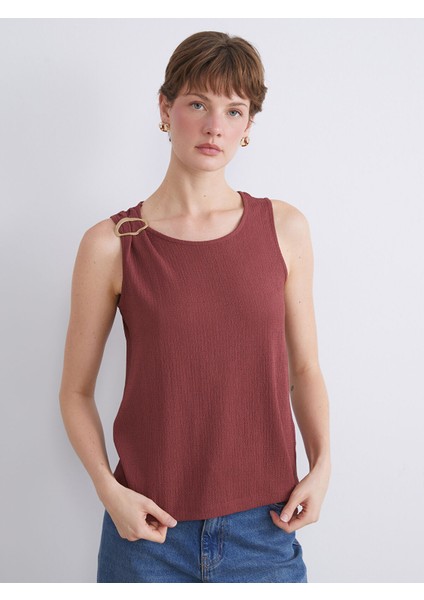 Yeni Sezon Bisiklet Yaka Dokulu Bluz