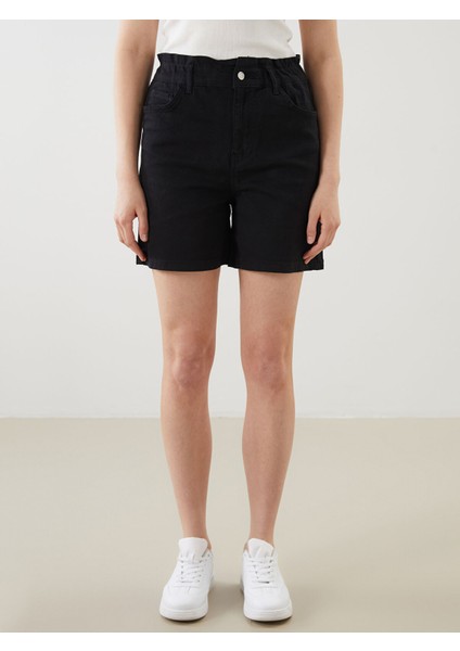 Yeni Sezon Beli Lastikli Kadın Jean Şort fiyatları