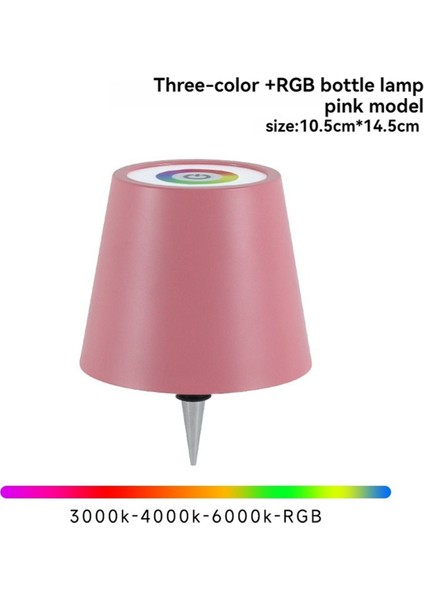 Kablosuz Şişe Lambası Rgb Modlar ve 3 Renk Adımsız Dönen Şişe Lambası Gölgesi Çubuklar Için Şarj Edilebilir Şişe Işıkları D (Yurt Dışından) indirimleri