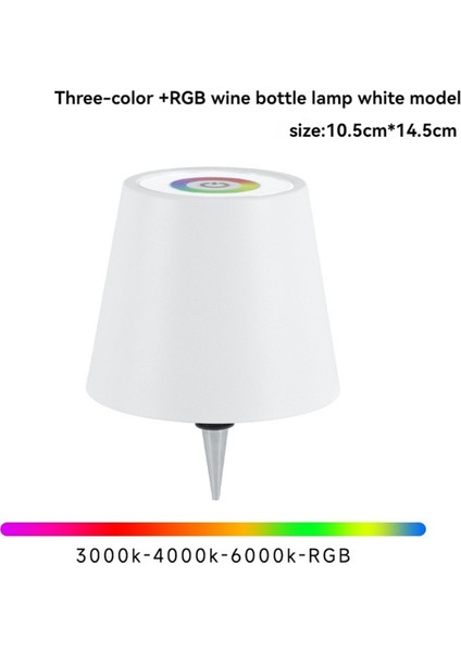 Kablosuz Şişe Lambası Rgb Modlar ve 3 Renk Adımsız Püskürtme Şişe Lambası Gölgesi Çubuklar Için Şarj Edilebilir Şişe Işıkları A (Yurt Dışından) indirimleri