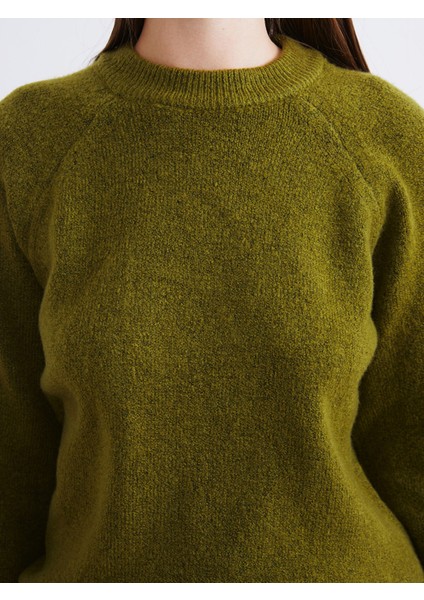 Yeni Sezon Bisiklet Yaka Kadın Triko Kazak modelleri