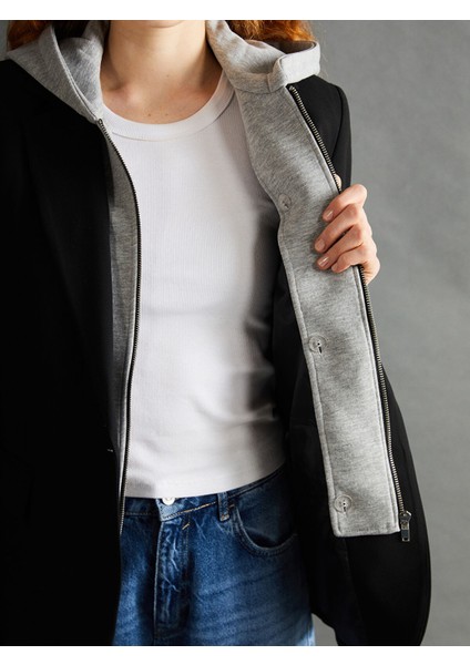 Yeni Sezon Kapüşonlu Kadın Blazer Ceket fırsatları