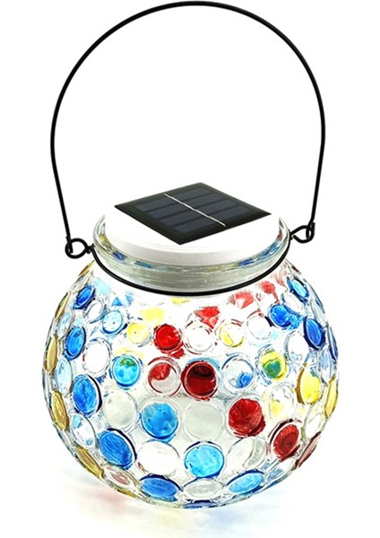 LED Güneş Işıkları Açık Güneş Cam Şişe Kavanoz Masa Lambası Kolye Güneş Gece Işığı Bahçe Partisi Kamp Yard Dekor (Yurt Dışından)