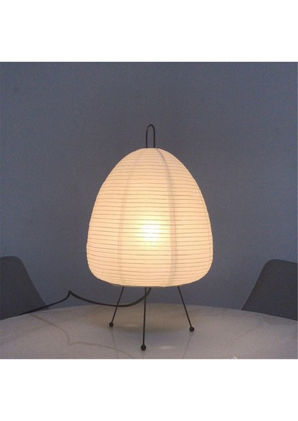 Japon Pirinç Kağıt Fener LED Masa Lambası Oturma Odası Yatak Odası Başucu Çalışma Otel Homestay Tripod Zemin Lambası, Ab Fiş (Yurt Dışından) indirimleri