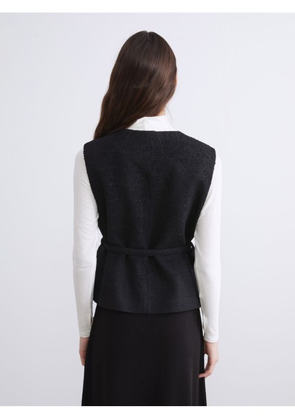 Yeni Sezon Bisiklet Yaka Kadın Tüvit Yelek fırsatları