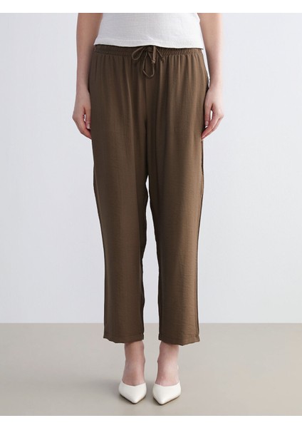Yeni Sezon Beli Lastikli Kadın Pantolon modelleri