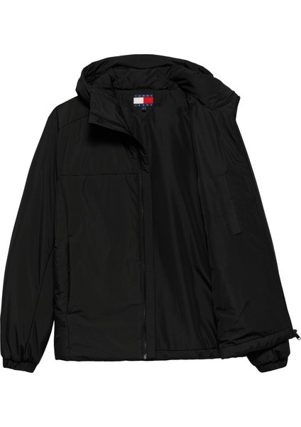 Tommy Hılfıger Erkek Marka Logo Imzalı Gündelik Kullanıma Uygun Full Fermuarlı Siyah Mont DM0DM22065 Bds fiyatları