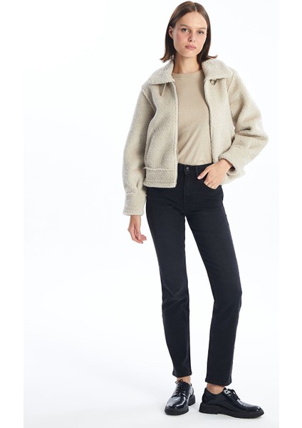 Yeni Sezon Straight Fit Kadın Jean Pantolon