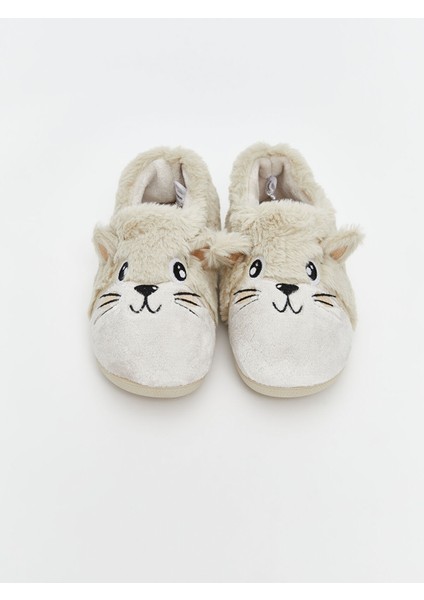 Yeni Sezon Tavşan Figürlü Pelüş Kadın Ev Terliği modelleri