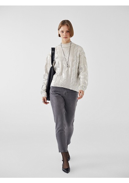 Yeni Sezon Mom Fit Kadın Jean Pantolon