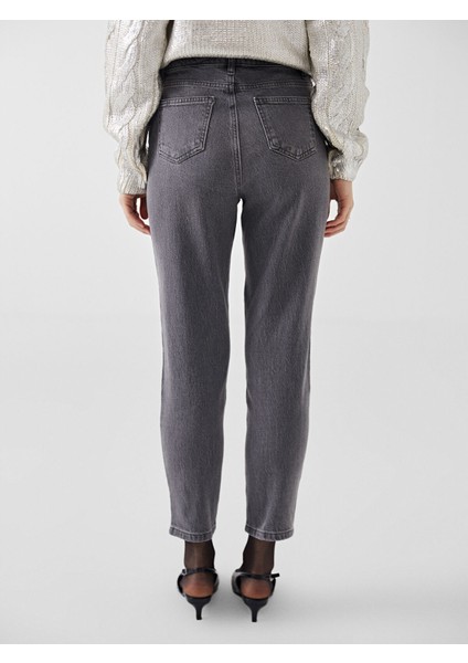 Yeni Sezon Mom Fit Kadın Jean Pantolon fırsatları