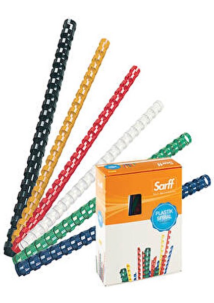 Plastik Spiral Bağlama 8mm Beyaz 100 Adet Ofis Kullanımı İçin Pratik Çözüm modelleri