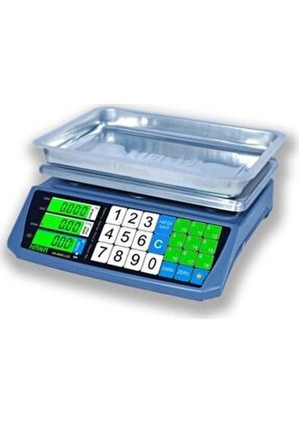 HS-5500 Elektronik Şarjlı Terazi 60 kg Kapasite 10 gr Hassasiyet Bakanlık Onaylı indirimleri