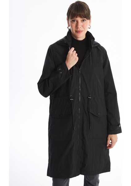 Yeni Sezon Kapüşonlu Kadın Yağmurluk