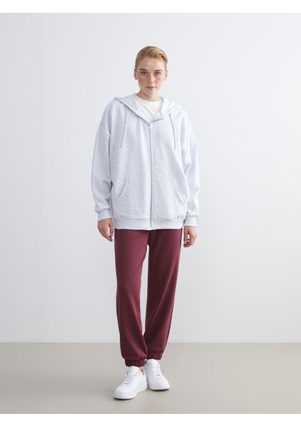 Yeni Sezon Oversize Kadın Kalın Fermuarlı Sweatshirt fırsatları
