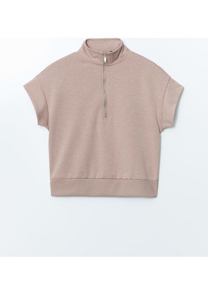 Yeni Sezon Dik Yaka Oversize Kadın Tişört indirimleri