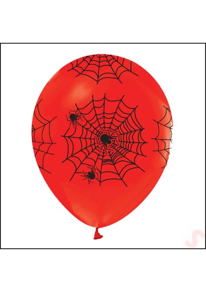 Örümcek Balon, 30CM x 5 Adet modelleri