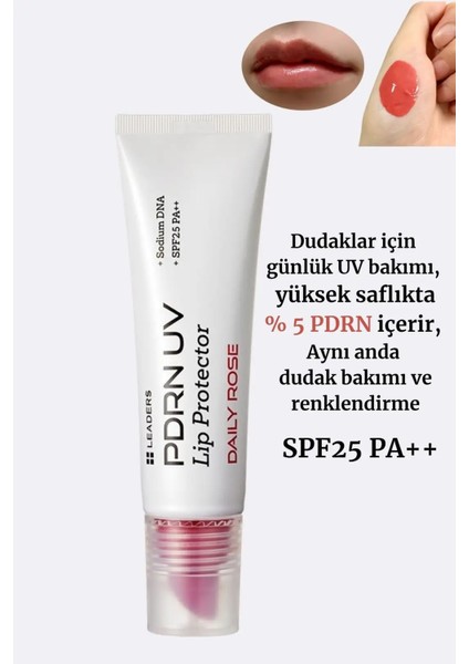 Dudak Bakımı %5 Pdrn Içeren Uv Koruyucu, Nemlendirici ve Besleyici Lip Gloss – Daily Rose SPF25 Pa++ (10 Ml) fırsatları