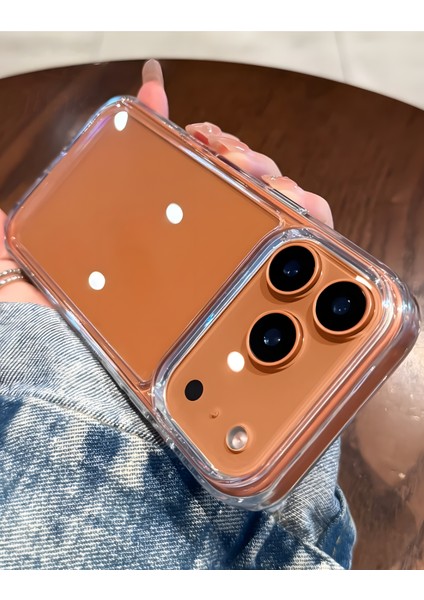 iPhone 17 Pro Max Kılıf Renksiz Şeffaf Kamerası Açık Korumalı Yumuşak Darbe Emici Ince Esnek Silikon Kapak