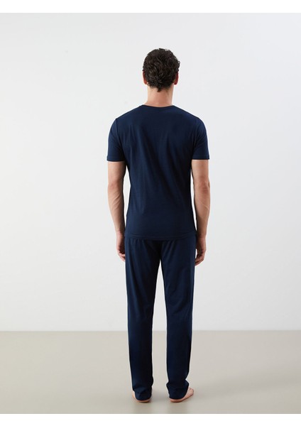 Yeni Sezon Standart Kalıp Erkek Pijama Takımı fırsatları