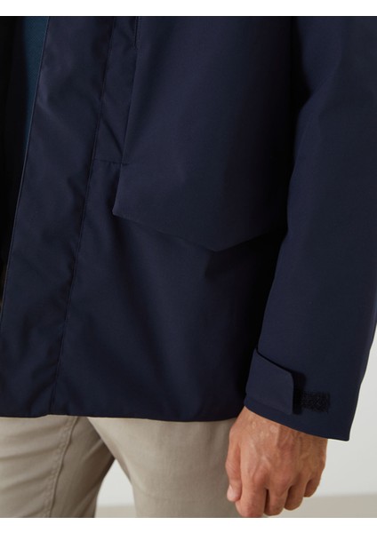 Yeni Sezon Standart Kalıp Kapüşonlu Erkek Mont modelleri