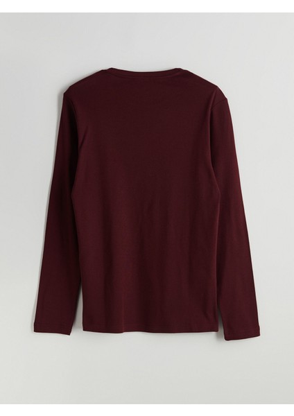 Yeni Sezon Bisiklet Yaka Basic Uzun Kollu Erkek Tişört fiyatları