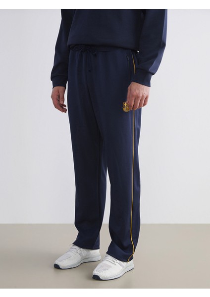 Yeni Sezon Standart Kalıp Barcelona Baskılı Erkek Taraftar Eşofman Altı fiyatları