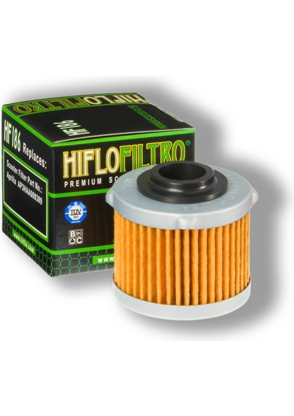 HF186 Motosiklet Yağ Filtresi Hiflo