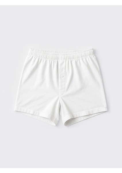 Yeni Sezon Standart Kalıp Pamuklu Esnek Erkek Boxer 3'lü indirimleri
