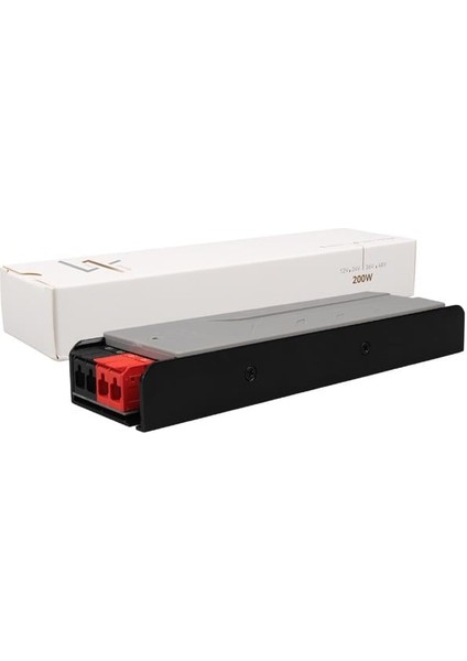 Powermaster PM-26844 12/24/36/48 Volt 8.4 Amper 200 Watt Metal Kasa Kademeli Adaptör Voltaj Göstergeli 189X51X27MM indirimleri