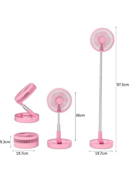 Powermaster PM-25110 Katlanabilir Yükseltilebilir Taşınabilir Fan Vantilatör (4 Farklı Mod) fiyatları